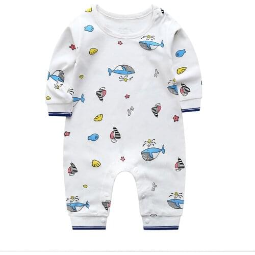 ZWF895 Boys Girls Romper Cotton Long Sleeve Letter Mom Plus Dad Equal Me Jumpsuit Infant Clothing Autumn Newborn Baby Clothes