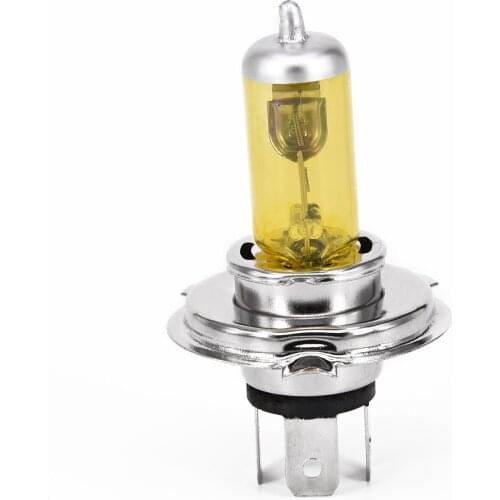 Kit H4 Xenon Headlight Replacement Lamp Yellow 1pcs Auto Bright Halogen