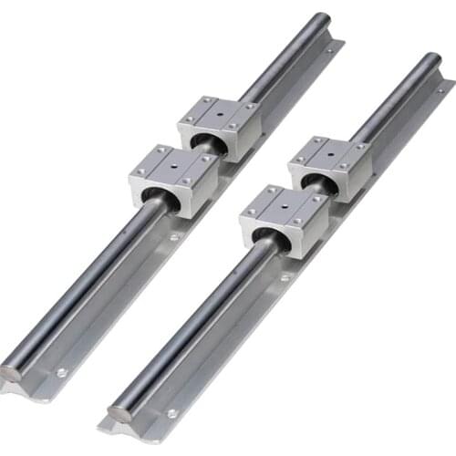 SBR Length-1400mm 2pcs Linear Guide Rail SBR12 / SBR16 / SBR20 + 4pcs SBR12UU / SBR16UU / SBR20UU Linear Bearing Blocks for CNC