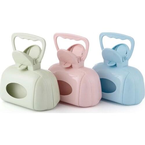 Pet Litter Shovel Double-layer Multifunctional Portable Handle Jaw Pooper Scooper for Outdoor