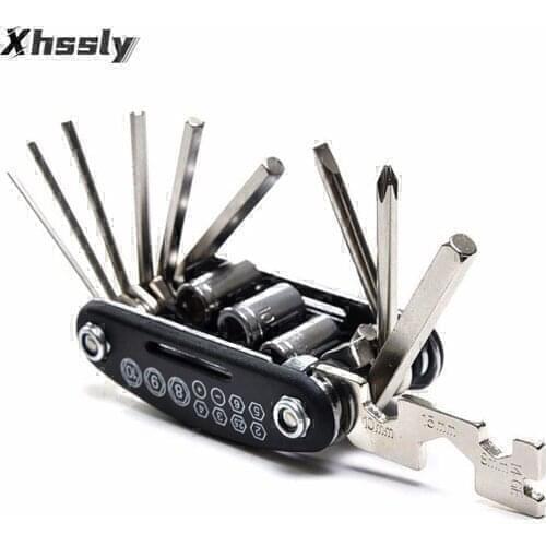 Motorcycle bicycle bike Screwdriver wrench kit repair tools For YAMAHA Mt07 R1 2008 V Star 650 Tzr 50 Majesty 250 Xt 600 Wr250F
