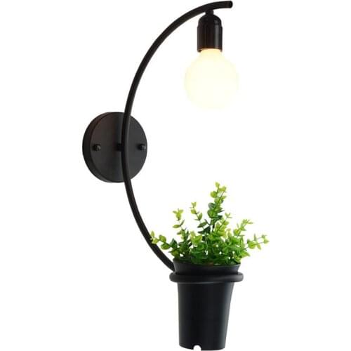 Wall Lamp Individual Pastoral Style Restaurant Hallway Stairway Wall Lamp Clothing Store Bar Decorative Hanging Lamp