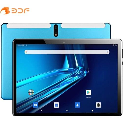 BDF X20HD New 10.1'' Tablet 4G Network Octa Core Tablets PC Android 9.0 Google Play Dual 4G SIM Cards LTE Wifi GPS Type-C Pad