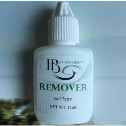 50pcs Clear Gel Remover For Eyelash Extensions Glue from Korea 1 bottle 15ml