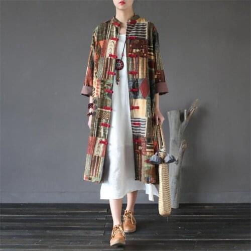 SCUWLINEN Women's Long Trench Coats