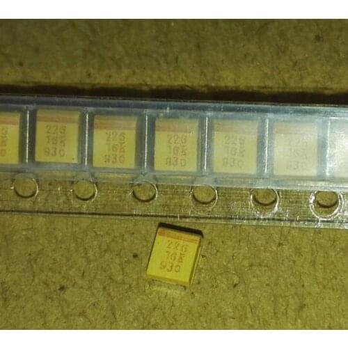 20pcs B 16V 22UF 226 3528 B SMD tantalum capacitor made in china ( 25V 22UF B