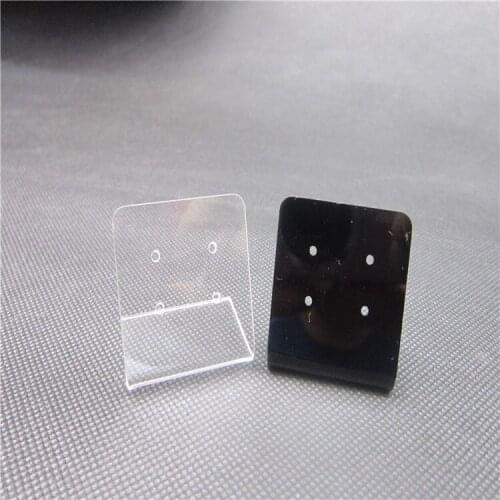 10pcs/lot Small Acrylic Slant Back Earring Stud Holder Jewellery Display Stand