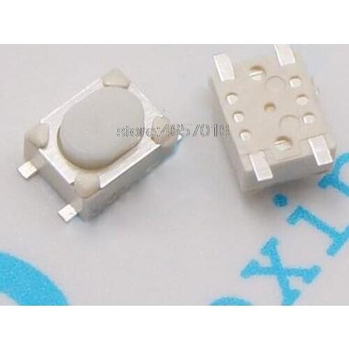 100 pcs/lot 4 PIN microswitch switches push button 3x4x2.5 mini tact switch 3*4*2.5 4 pin tactile switch Button