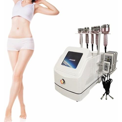 40k Laser Lipo Ultrasonic Body Slimming Machine Radio Frequency Multipolar Vacuum Fat Burner RF Facial Wrinkle Freckle Removal