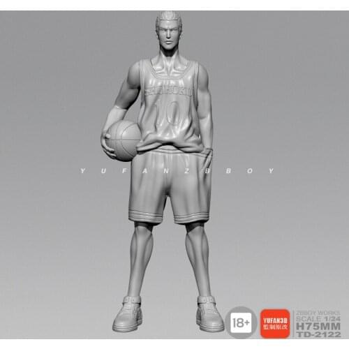 75 Mm Resin Kits Yingmuhuadao Resin Model Self-assembled TD-2122