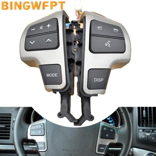 84250-60050 New Steering Wheel Audio Control Switch Button For Toyota LAND CRUISER 2008 - 2011