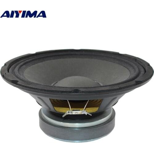 AIYIMA 10 Inch Subwoofer Speaker Bass 8 Ohm 200W Professional Stage Subwoofer HiFi Woofer Loudspeakers For Car Home Audio