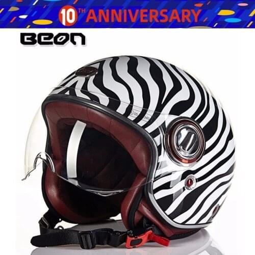 Free shipping 1pcs New Moto Scooter 3/4 Open Full Face Vespa Flip Up Fiberglass Vintage Motorcycle Helmets With Lens Visor