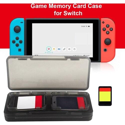 4 in 1 Game Card Case Holder Dustproof Hard Plastic Game Memory Cards Storage for Nintend Switch NS Storage Box