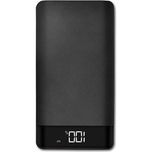 Durable Power Bank Case LCD Display DIY Batterie Fall Power Bank Shell Tragbare Externe Box Batterie Power Protection