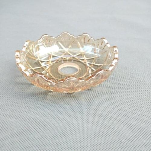 2pcs/lot European style crystal lamp elbow support champagne glass bowl chandelier decorative tray lighting accessories