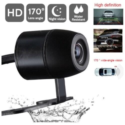 New HD Night Vision Car Rear View Camera 170° Wide Angle Reverse Parking Camera Waterproof LED Auto Backup Monitor Car Goods