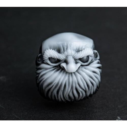 1 piece funkey handmade resin keycap for MX switch mechanical keyboard Bald Jack Key cap