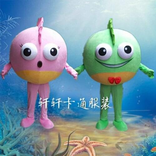 Ocean Fish Mascot Costume Party Mascot Animal Costume Halloween Fancy Dress Christmas Cosplay for Halloween Party Event