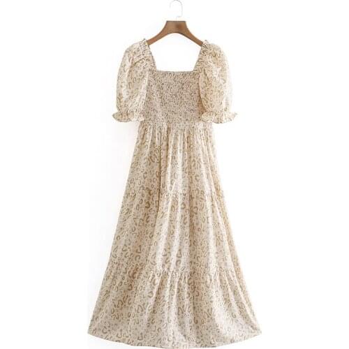 Lazy slothbear Summer Midi Dresses