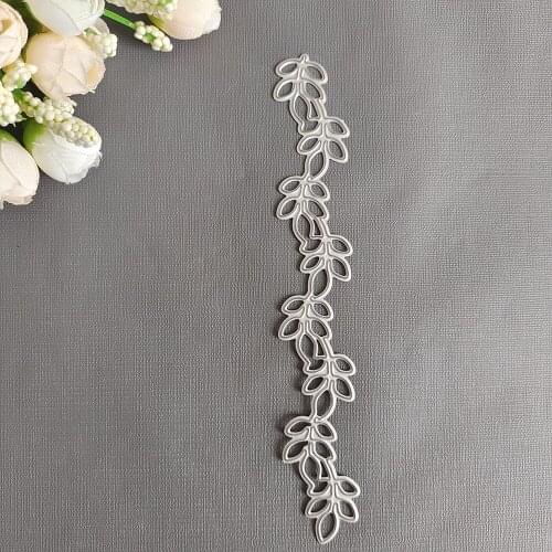 AZSG Leaf Rattan Metal Cutting Dies For DIY Scrapbooking/Card Making/Album Decorative Crafts Handmade Embossing Die Cuts