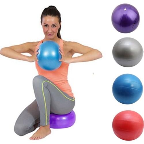 New 25cm Yoga Ball Exercise Gymnastic Fitness Pilates Ball Balance Exercise Gym Fitness Yoga Core Ball Indoor Training Yoga Ball