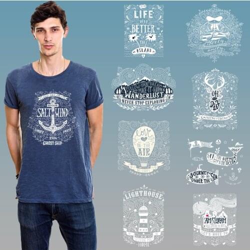 Skull Shield Designed patterns Heat Transfer printing Iron on patches Ironing stickers DIY Appliques Stickers on fabric