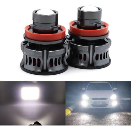 Niscarda Car H7 H8 9006 Laser Headlight Bulb Lens Light Auto LED Projector Fog Light Modification Automotive H9 H11 9005