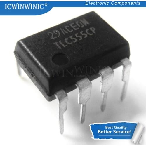 100PCS TLC555CP DIP8 TLC555 DIP DIP-8 555CP DIP TL555CP new and Original
