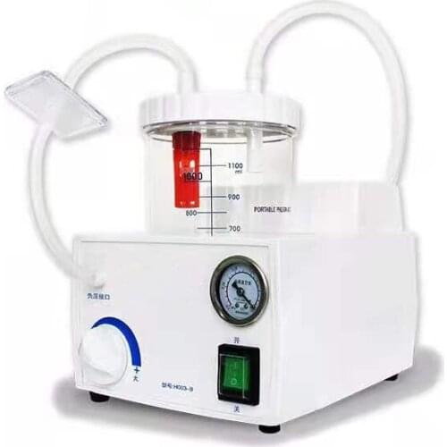 Portable Dental Vacuum Phlegm Suction Unit Electric Sputum Aspirator Suction Device