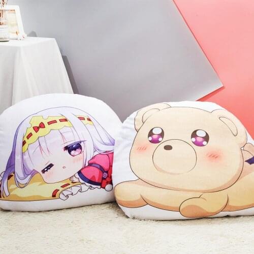 Anime JK Sleepy Princess In The Demon Castle Cosplay Cute Plush Cushion Pillow Doll 45*55cm Warm Cartoon Toy Gift Home Decor