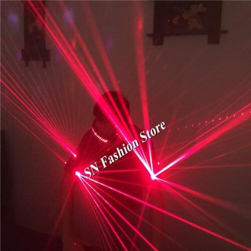 TT02 Red laser armbands 650nm Laser arms band bar party props laser light costumes luminous ballroom dance laser man show wears