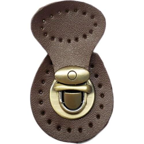 Artificial Leather Magnetic Button Lock Bag Snap Closure Buckle Clasp Fastener Replacement DIY Handbag Purse Sewing Accessories