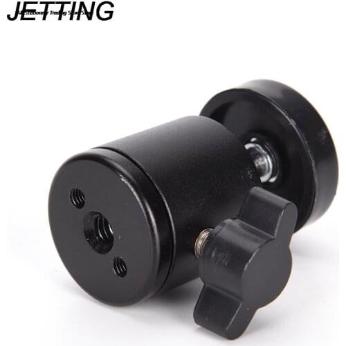 1pc For Camera Tripod LED Light Flash Bracket Holder Mount 1/4 Hot Shoe Adapter Cradle Ball Head with Lock Cheap Sale