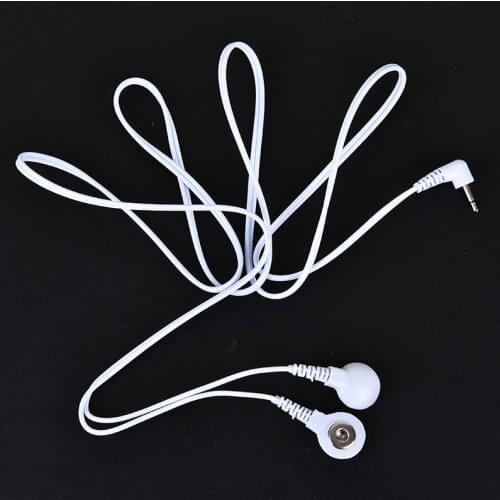 1Pc Electrode Lead Wires Connecting Cables For Digital TENS Therapy Machine Massager Electrode Wire Plug 2.5mm 4-way