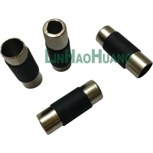 100pcs/lot metal zinc alloy bell stoppers cord ends lock black rubber for 4mm bungee cord free shipping BELL-18MM