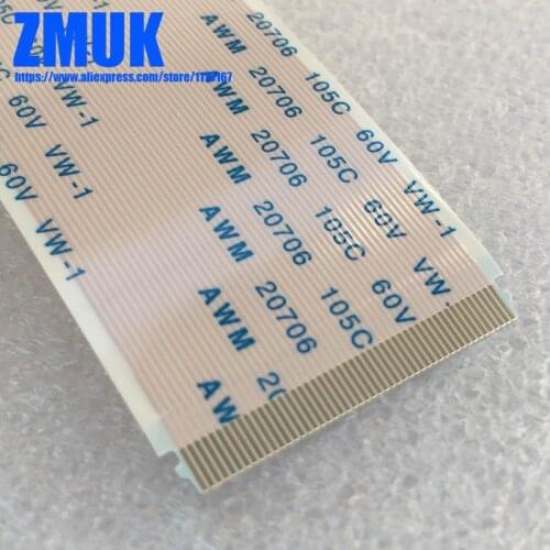 50pin AWM 20706 20861 E347605 105C 60V Flat Ribbon Cable