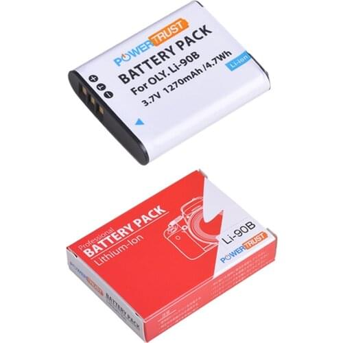 1Pcs LI-90B LI 90B LI90B LI-92B Battery For Olympus Tough TG-5 TG-Tracker SH-1 SH-2 SP-100 IHS Tough TG-1 iHS TG-2 iHS