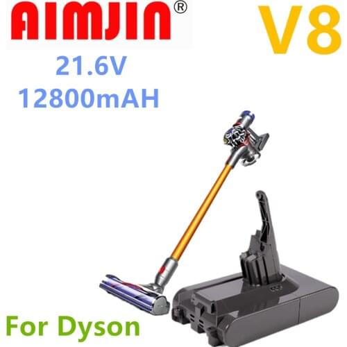 1/2PCS Dyson Dc62 Battery 12.8Ah 21.6V Li-ion Battery for Dyson V8 DC58 DC59 DC61 DC62 DC74 SV07 SV03 SV09 Vacuum Cleaner Batter