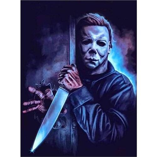 Diamond Painting by Number Kits Cross Stitch DIY 5D Full Drill Crystal Rhinestone Movie Pictures for Home Wall Art Decor FH1140