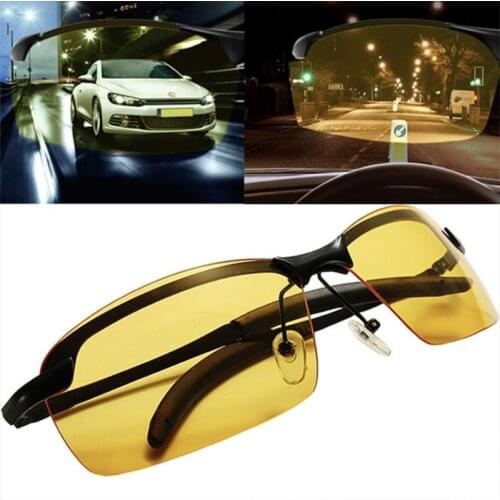 Anti-glare Polarizer Car Drivers Night Vision Goggles Polarized Driving Glasses Copper Alloy Sunglasses Auto Accessories