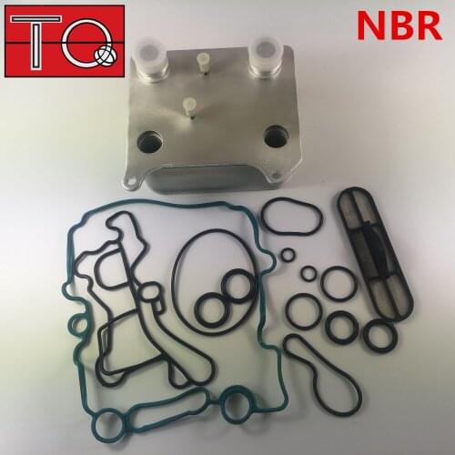 NBR Oil Cooler Kit For 2003-07 Powerstroke 6.0L F250 F350 F450 F550 3C3Z6A642CA 3C3Z-6A642-CA AP4-4228-MJa, 904-228
