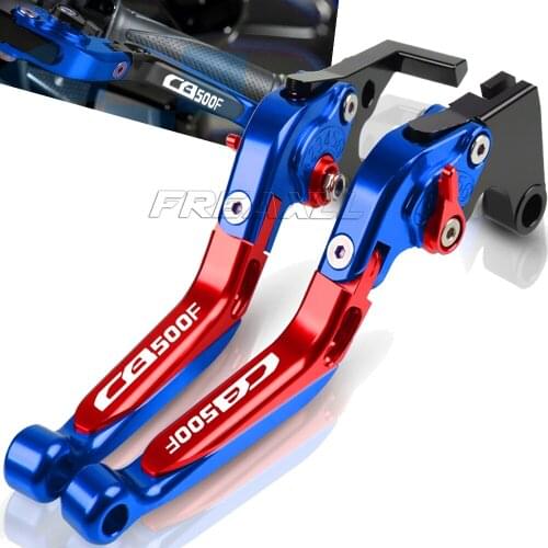 For Honda CB500F CB 500F CB500 F 2013-2018 2017 2016 2015 2014 Motorcycle CNC Clutch Brake Lever Adjustable Handle Grips