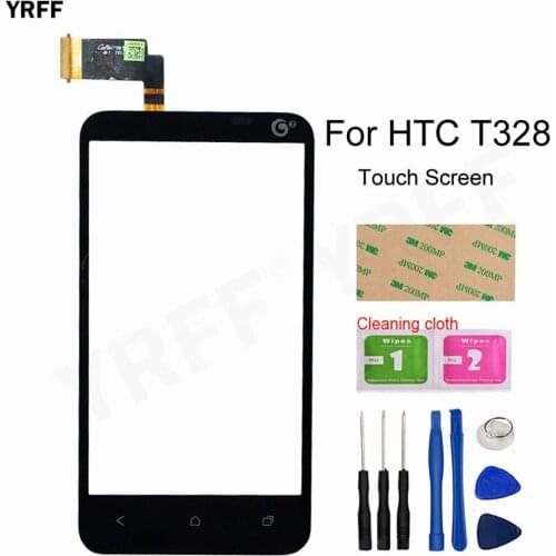 For HTC T328 Touch Screen Glass Digitizer Front Outer Touch Panel Phone Repair