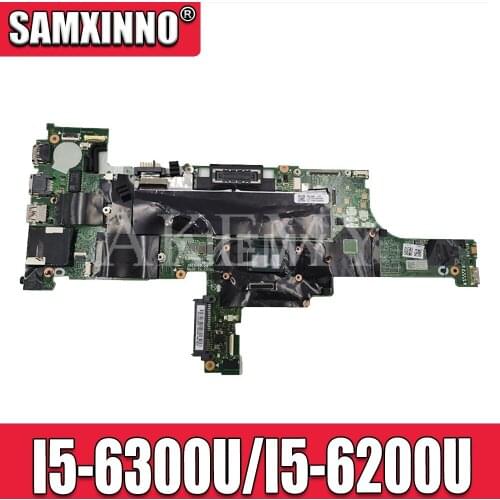 For Thinkpad T460 laptop 20FN 20FM BT462 NM-A581 CPU:I5-6300U/I5-6200U DDR3 P/N:45107501032 FRU 01AW341 01AW342 OK
