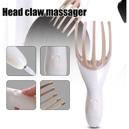Hot New Electric Head Massager Five-Pronged Head Claw Scalp Head Full Body Electric Scalp Massager Multi-Function Health Care
