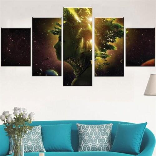 Drop Shipping 2 Panel Wall Modular Painting Canvas Posters and Prints Modern Paintings for Living Room Bedroom Wall Home Decor