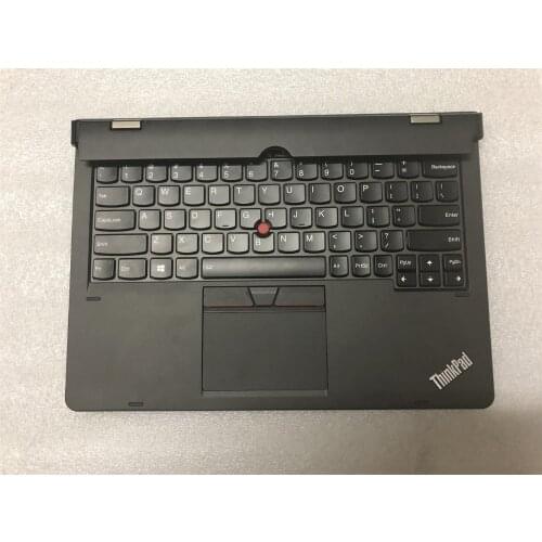 New for Lenovo Thinkpad HELIX 20CG 20CH Hungarian Backlit Keyboard Assm w/ Bottom Case & Touchpad & Battery 03X7063 SL10G79982