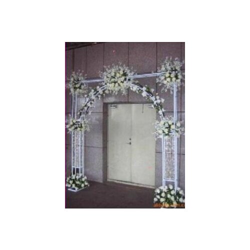 New wedding props arch Korean flower arch European door iron art wedding arch festival supplies