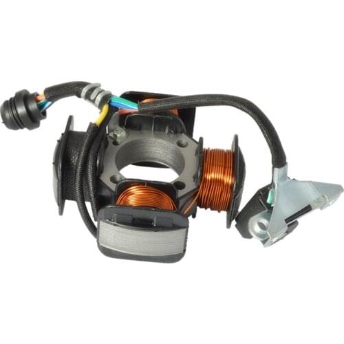 NEW High Quality Motorcycle 5 Wire 4 Poles For Honda CG125 ZJ125 CG ZJ 125 Magneto Stator Coil Generator Spare Parts
